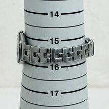 G301-H7-3609◎agnes b. アニエスベー 1N01-0AM0 370599 クォーツ レディース リューズ動作確認済み 腕時計 腕回り約15.5cm 直径約2cm_画像6
