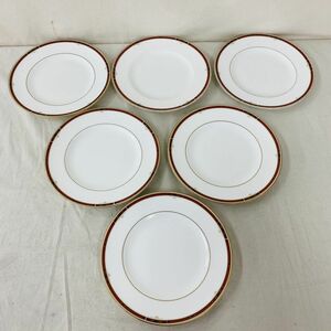 G031-H23-118 WEDGWOOD ウェッジウッド お皿まとめ プレート 6枚 インテリア キッチン 食器 約20.5cm