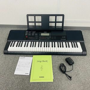 G004-H24-109▲CASIO カシオ CT-X700 キーボード 22年製 870BDC12203025CBE 楽器 器材 鍵盤楽器 通電確認済