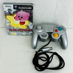 H317-H24-68 Nintendo ニンテンドー GAMECUBE ゲームキューブ DOL-003 コントローラー1＋ソフト1まとめ2点セット カービィのエアライド