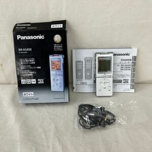 I219-H15-2254 Panasonic パナソニック ICレコーダー RR-XS450 RC2HA002735 4GB 録音機器 オーディオ機器 家電