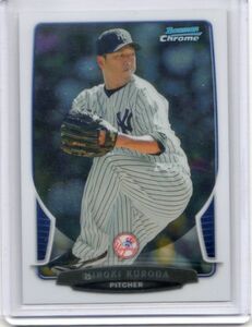 ●黒田博樹　カード　Vol.142　2013BOWMAN CHROME #197　ニューヨーク・ヤンキース