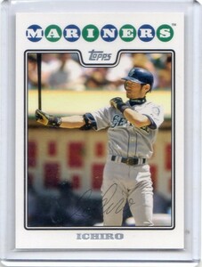 ●イチロー　カード　Vol.36　2008TOPPS #320　シアトル・マリナーズ