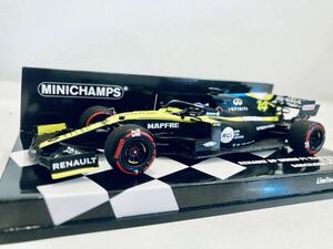 【送料無料】1/43 Minichamps ルノー R.S.20 #14 F.アロンソ BARCELONA TEST 2020