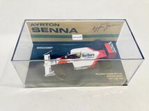 【送料無料】1/43 Minichamps マクラーレン ホンダ MP4/4B A.セナ Honda V10 Test Car 1988タバコ仕様 新金型_画像3