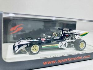 【送料無料】1/43 Spark サーティース TS14 #24 C.パーチェ 3rd Austrian GP 1973