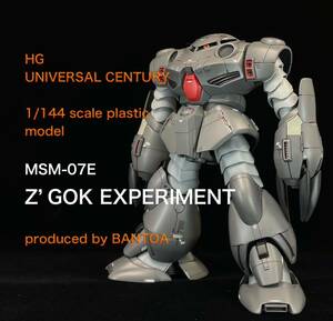 HGUC ズゴックE 徹底改修 完成品