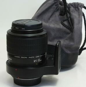 ★1円～！ Canon (キヤノン) MP-E65mm F2.8 1-5× マクロフォト ★美品・品質保証付(pl25-40)