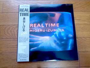 LP　泉谷しげる　REAL LIVE 1983. 仲井戸麗市　2枚組