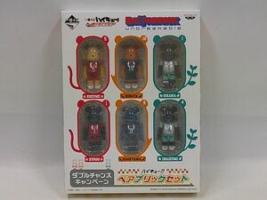 28 送80サ 1224%F12 BE＠RBRICK -ベアブリック- ベアブリックセット(6個セット) 一番くじ ハイキュー!!～春の強化合宿!～」中古品