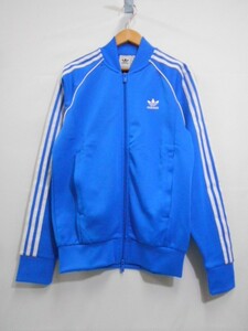 70 送60サ 1224%D11 adidas original アディダス オリジナル トラックジャケット ジャージ 3ライン サイズS 中古品