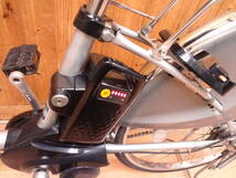長野市 パナソニック 電動アシスト自転車 ViVi DX BE-ELD632S2 リチウム12AH 26インチ 3段変速 LED_画像7