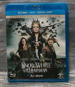 ○【まとめ・同梱可能】　Blu-ray＆DVD「スノー・ホワイト」　クリステン・スチュワート　シャーリーズ・セロン　洋画　ブルーレイ