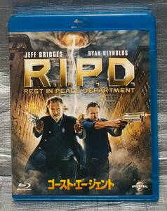 ○【まとめ・同梱可能】　Blu-ray「ゴースト・エージェント」　ジェフ・ブリッジス　ライアン・レイノルズ　洋画　ブルーレイ