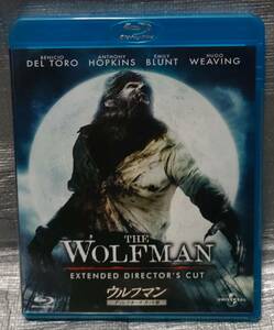 ○【まとめ・同梱可能】　Blu-ray＆DVD「ウルフマン　ディレクターズカット版」　ベネチオ・デル・トロ　洋画　ブルーレイ