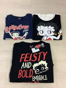 ベティブープ レディース ロンT 未使用 サイズLL Tシャツ サイズ L×2 まとめ ACBF 中古品