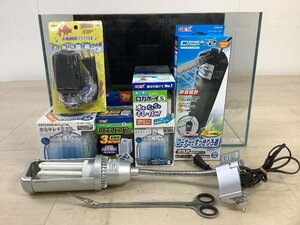 水槽用品まとめ ADA水槽 水草用ハサミ 他 フィルター kotobuki GEX 水漏れなし ACBF 中古品