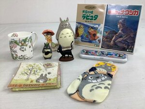 ジブリグッズ まとめ ノリタケ トトロマグカップ オルゴール(動作不良 バス停無) DVD再生未チェック ACBF 中古品