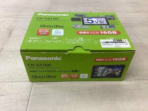 Panasonic SSDポータブルカーナビ ゴリラ Gorilla CN-G510D 2018年製 タッチパネル/通電確認済 付属品現状 ACBF 中古品