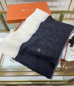 Loro Piana　ロロピアーナ　　マフラー　カシミア　男女兼用　ストール　秋冬新品　