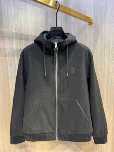 ブルネロクチネリ　BRUNELLO CUCINELLI メンズ　コート　フード付き　アウター　カジュアル　M-XXL　サイズ選択可能