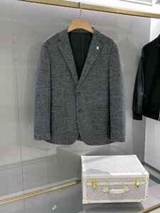 Brunello Cucinelli　ブルネロクチネリ　メンズ　ジャケット　スーツ　ウール　48-56　サイズ選択可能 新品