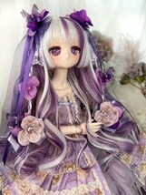 【ハイクラス】〜Titania ティターニア〜 dollwigcustom ドールウィッグ9インチ SD.DD用 ドルフィードリーム スーパードルフィー MDD doll _画像3