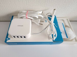 Anker PowerPort 5-in-1 37.5W Hub(PD充電器 ハブ機能付き)4K対応HDMI出力ポート / 30W PD対応内蔵型USB-Cケーブル/4つのUSB-A 3.0ポート