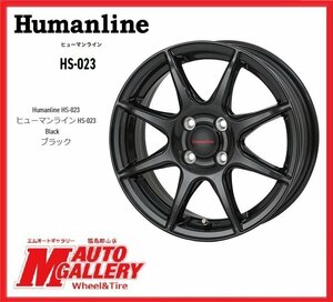 郡山店★軽自動車★スタッドレスタイヤホイールSET★ヒューマンライン HS-023 4.5J 14インチ 4H100+45&GY アイスナビ7 155/65R14 22年