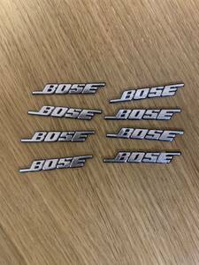 《送料無料》BOSE ボーズ エンブレムステッカー シール 8枚セット