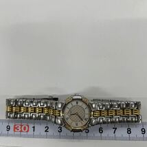 R10115/【中古品】HATTORI SEIKO CREDOR ダイヤ 18KT 5A70-0220 クォーツ 腕時計 レディース エントラータ _画像7