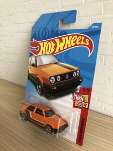 大量 処分 ホットウィール ベーシックカー ミニカー HW フォルクスワーゲン ゴルフ MK2 橙 HOTWHEELS VW GOLF