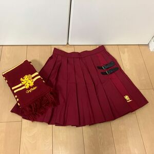 ハリーポッター梗豆KYOUKO制服風マフラー&スカートセット！