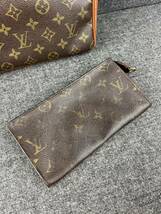 LOUIS VUITTON ポーチ セカンドバッグ まとめ売り モノグラム ヴィトン バケット 付属_画像4