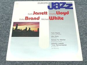 EUROPA JAZZ　Keith Jarrett,Charles Lioyd,Dollar Brand,Michael White