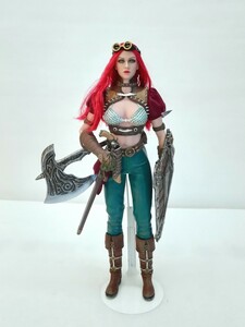 f1994/TBLeague Steam Punk Red Sonja スチームパンク レッドソニア DX版 1/6スケール シームレス女性ボディフィギュア 箱なし 現状品