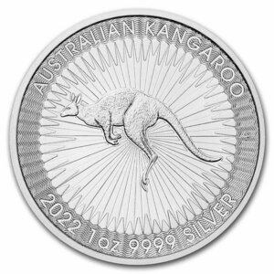 【ご紹介します！】2022年 オーストラリア カンガルー1oz 31.1ｇ純銀貨 エリザベス女王肖像 インフレにもデフレにも強いコインコレクション