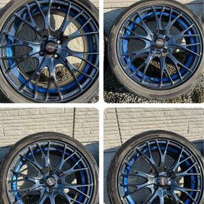 Weds Sport ウェッズスポーツ SA20R 17×7J＋50 4穴215/40R17 ヨコハマ トヨタiQ、ヴィッツ等