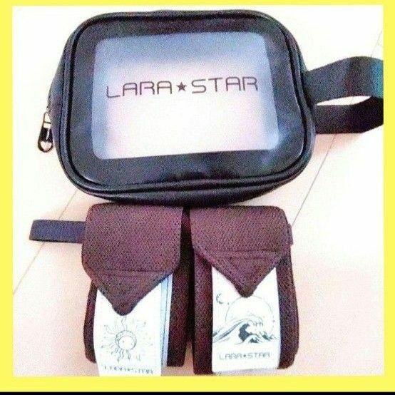 LARA STAR リストラップ ウエイトリフティング 高耐久親指ループ付き