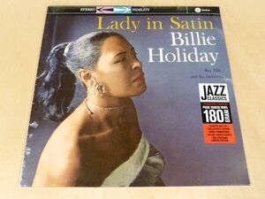 未開封 ビリー・ホリデイ Lady In Satin 限定リマスター180g重量盤LPアナログレコード Billie Holiday With Ray Ellis And His Orchestra