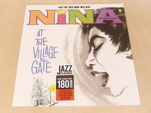 未開封 ニーナ・シモン At The Village Gate 限定リマスター180g重量盤LPボーナス1曲追加 Nina Simone Just In Time DMM