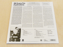 未開封 ビル・エヴァンス Explorations 限定リマスター180g重量盤LPボーナス1曲追加 Bill Evans Trio Scott Lafaro Audiophile DMM_画像2