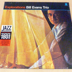 未開封 ビル・エヴァンス Explorations 限定リマスター180g重量盤LPボーナス1曲追加 Bill Evans Trio Scott Lafaro Audiophile DMMの画像1