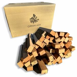 薪　広葉樹　50本　18Kg 南米アマゾンより【GREEN ASH】