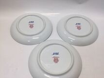 Noritake JAL 小皿　3客　ノリタケ 日本航空_画像4