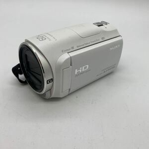 2311I27 SONY ソニー HDR-CX670 ホワイト デジタルビデオカメラ HANDYCAM ハンディカム 付属品あり