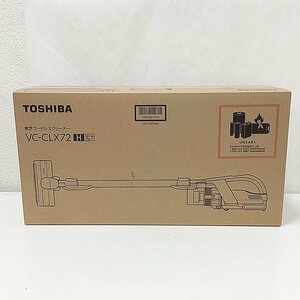 HO1 未使用品 TOSHIBA サイクロン式クリーナー トルネオコードレス VC-CLX72(H) ストームグレー