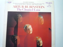 RY75 米RCA盤LP The Chopin I Love/Op.53、64-1、2、15-2、23、66他 ルービンシュタイン_画像1