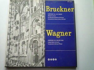 B70-17 英SAGA盤2LP 交響曲 ブルックナー/2番、ワーグナー G・L・ヨッフム、プリューガー