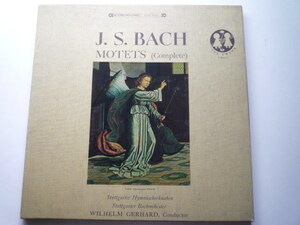 B70-44 米VOX盤2LP バッハ/モテット集BWV225-230 ゲルハルト/シュトゥットガルト・バッハO スピーカー　